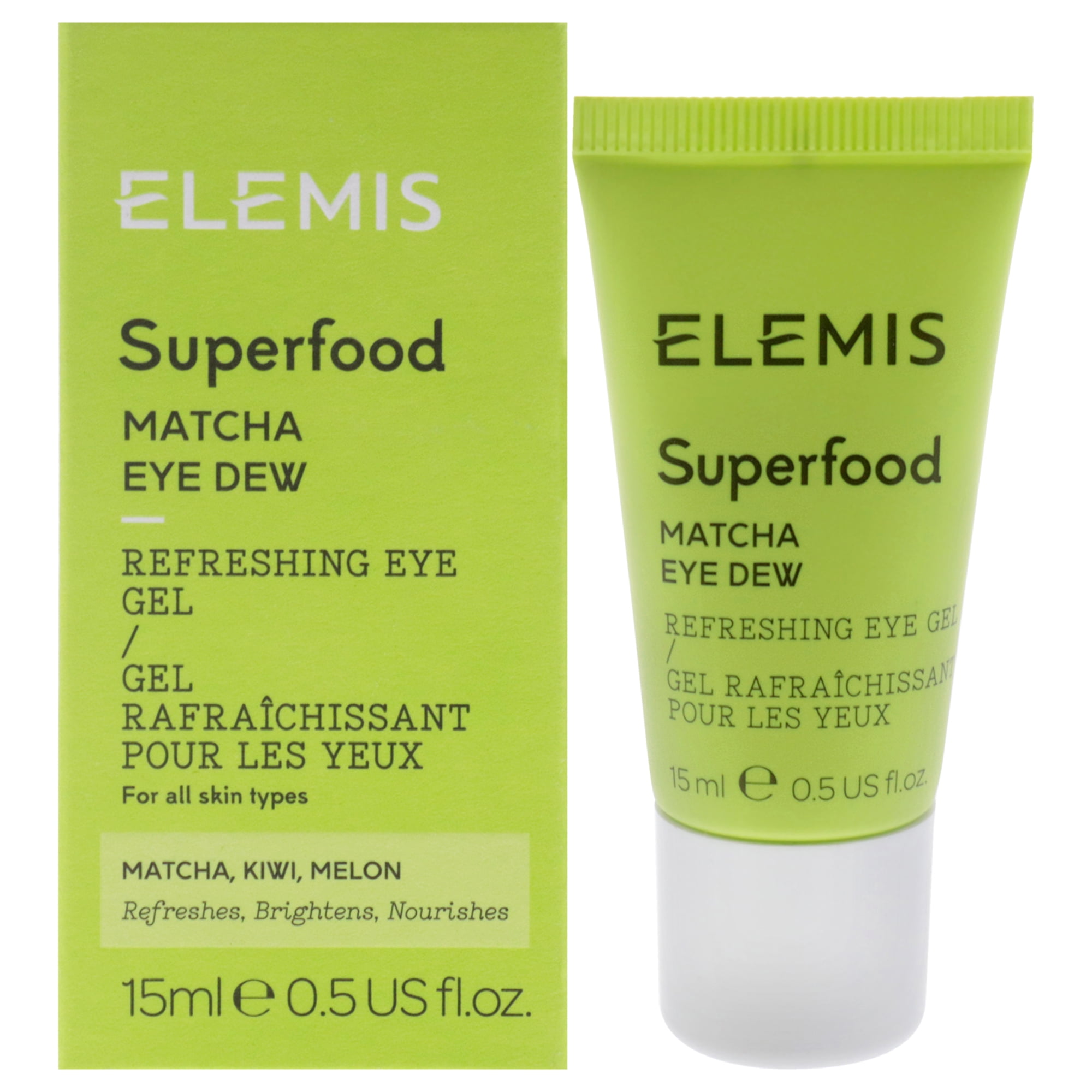 Elemis Superfood Matcha Eye Dew Gel , 0.5 oz Gel