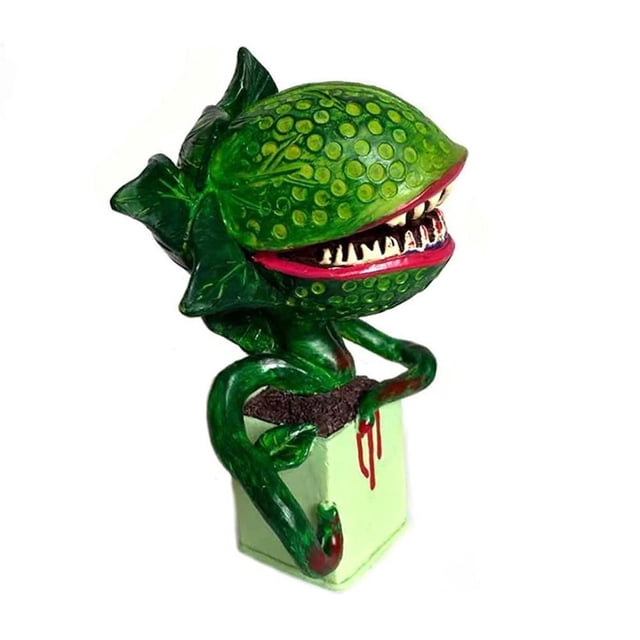 Toystoory Decoración de plantas de piraña, accesorio de película, adornos artísticos de resina para patio, decoración de Halloween, figurita, Decoración del hogar Toystoory HA036630-00