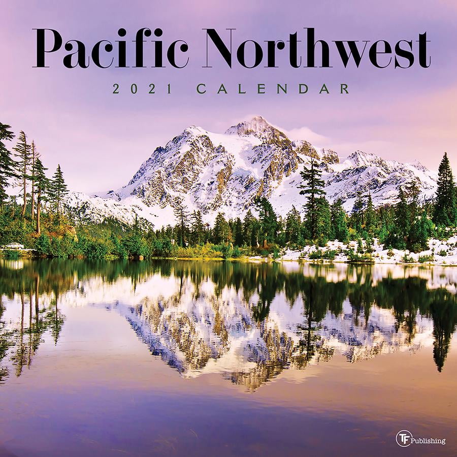 2021 Pacific Northwest 12"x12" Wall Calendar