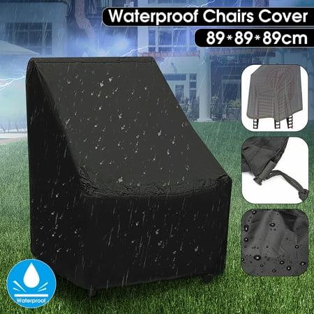 Waterproof High Back Chair Cover, Outdoor Lounge Chair Cover Waterproof
