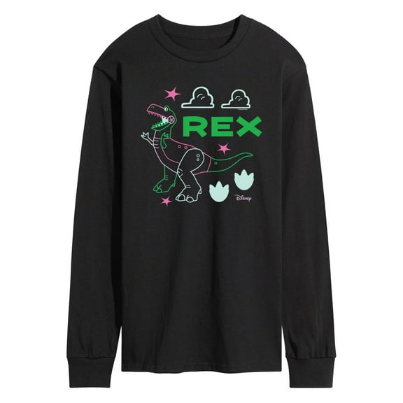 Toy Story - Neon Rex  - Men's Long Sleeve T-Shirt