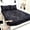 Black2, variant on 3Pcs Gothic Skull Bedding Set, Black Gray Baroque Design, 1 Sheet + 2 Pillowcases, Deep Pocket, Hypoallergenic & Machine Washable for Home Dorm