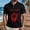 Black #038, variant on Halloween Shirts for Men Skeleton Witch Hat Print Short Sleeve Spooky Tees Candy Graphic Henley Fall Casual T Shirt XL