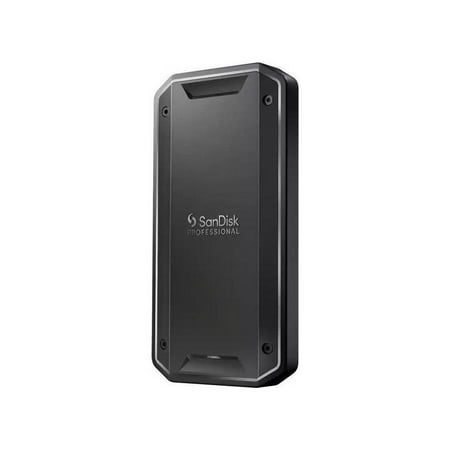 SanDisk Professional - PRO-G40 SSD 2TB External Thunderbolt 3 and USB-C NVMe Portable SSD - Black