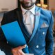 thumbnail image 5 of Juego de 5 corbatas para hombre con clip de corbata y alfiler de solapa: elegante combinación de corbata y pañuelo para negocios, bodas y eventos formales., 5 of 5