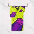 thumbnail image 5 of SKYSONIC Neon Cow Face Bath Towels Soft Absorbent Bath Towels Bath Towel Set of 3 for Home Hotel Bathroom Decor, 5 of 7