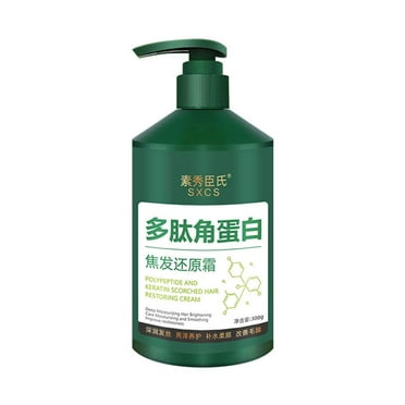 Hair Restore Cream Peptide Keratin Scorched Hair Repair & Nourishment New M1 L9R1
