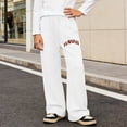 thumbnail image 2 of Vividxx Boys Pants Boy's Letter Graphic Wide Leg Sweatpants Baggy Pants Athletic Track Sweat Pants Joggers 15-16 Years, 2 of 9