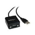 thumbnail image 1 of StarTech.com USB to Serial Adapter - 1 port - USB Powered - FTDI USB UART Chip - DB9 (9-pin) - USB to RS232 Adapter (ICUSB2321F) - Serial adapter - USB - RS-232 - black, 1 of 6