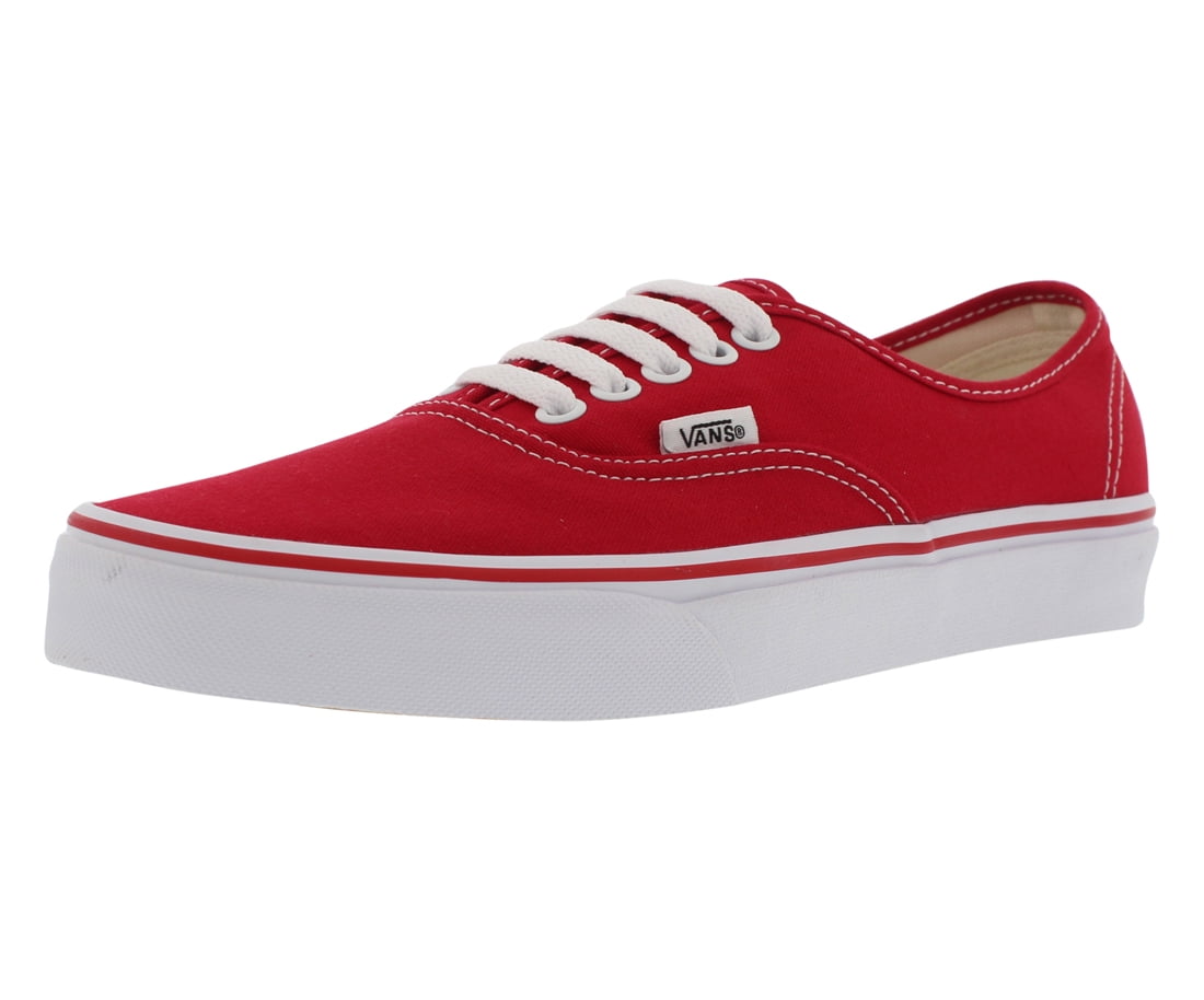 vans skate shoes red