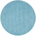 thumbnail image 1 of Safavieh Himalaya 4' Round Hand Loomed Wool Pile Rug in Turquoise, 1 of 3