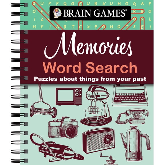 Brain Games Brain Games - Memories Word Search: Puzzles about Things from the Past, (Spiral-Bound)