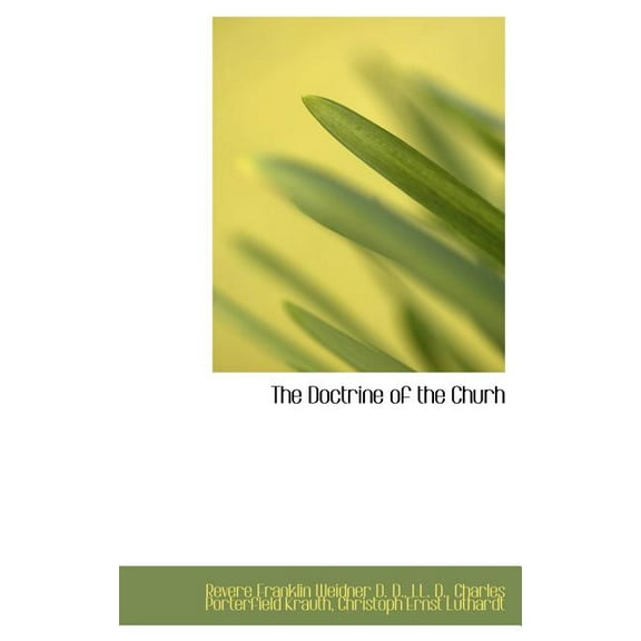 The Doctrine of the Churh (Hardcover)