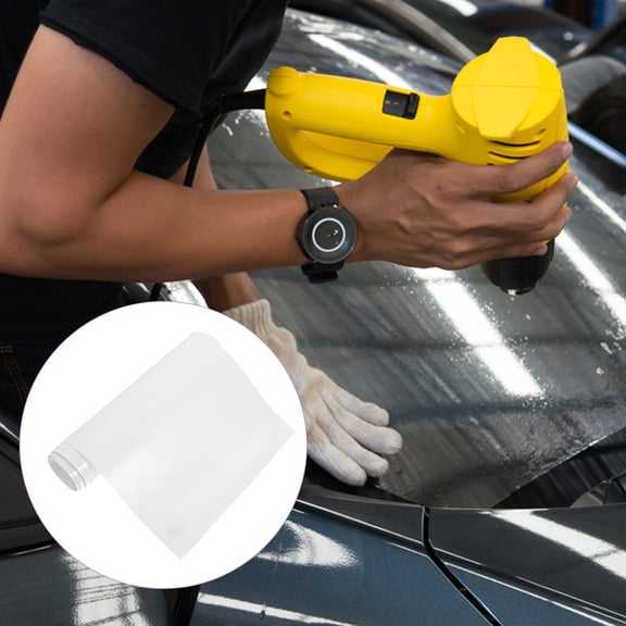 LOLIPPYY Car Interior Protective Film Roll with Adhesive for Dust, Scratch, and Wear