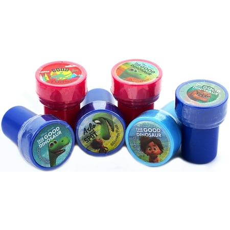 Dinosaur Stamps - 12 Dinosaur Character Authentic Licensed Self Inking Stampers