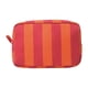 thumbnail image 2 of Bolsa de maquillaje pequeña, neceser multifuncional de viaje para artículos de aseo personal, para cable. Rojo naranja, 2 of 9
