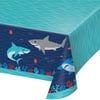 Shark Party 54" X 102" Tablecover, Pack of 6