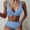 Light blue, variant on LoyisViDion Women Swimsuits On Clearance Women'S Fashion Bikini Set Swimsuit Two Piece Filled Soild Swimwear Beachwear Mint Green M