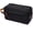 Black2, variant on Men's Toiletry Bag Leather Waxed Canvas Shaving Dopp Kit Travel Accessories Organizer Bag