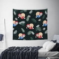 thumbnail image 4 of Daiia Baby Sloths Sleeping Pattern Tapestry 60x51 Inches Wall Hanging Tapestry Artistic Wall Hanging Bedroom Wall Decor Living Room Tapestry Dorm Room Decor, 4 of 9