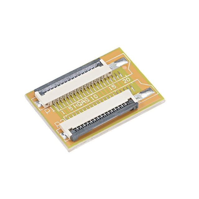 Unique Bargains Connecteur d'Extension 1.0mm Pas 15 Broches à 15 Broches pour Câble FFC FPC Extension ZIP HDD