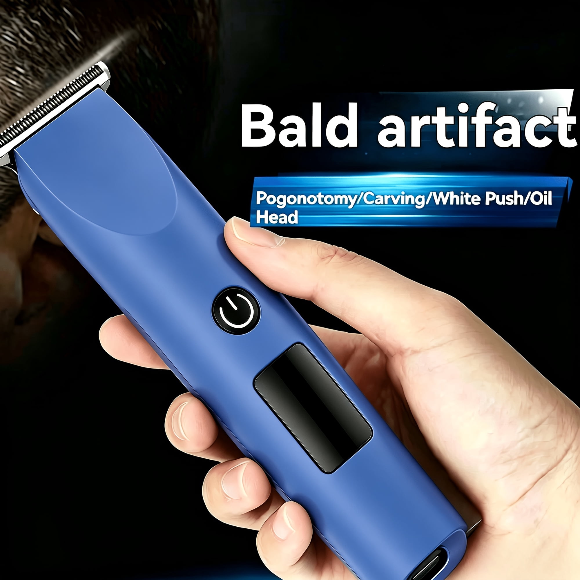 Professional Body Hair Trimmer, Men's Body Hair Trimmer, Electric Shaver, Electric Groin Trimmer,Replaceable Ceramic Blade Men's Grooming Shaver Trimmer, Full Body Grooming