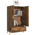 thumbnail image 5 of vidaXL Highboard Smoked Oak 70x31x115 cm Engineered Wood, 5 of 5