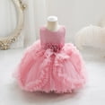 thumbnail image 2 of Coerni Robe de Soirée en Tulle Sans Manches pour Filles, Robe de Princesse, Robe de Mariage, Robe de Fête d'Anniversaire, 2 of 4