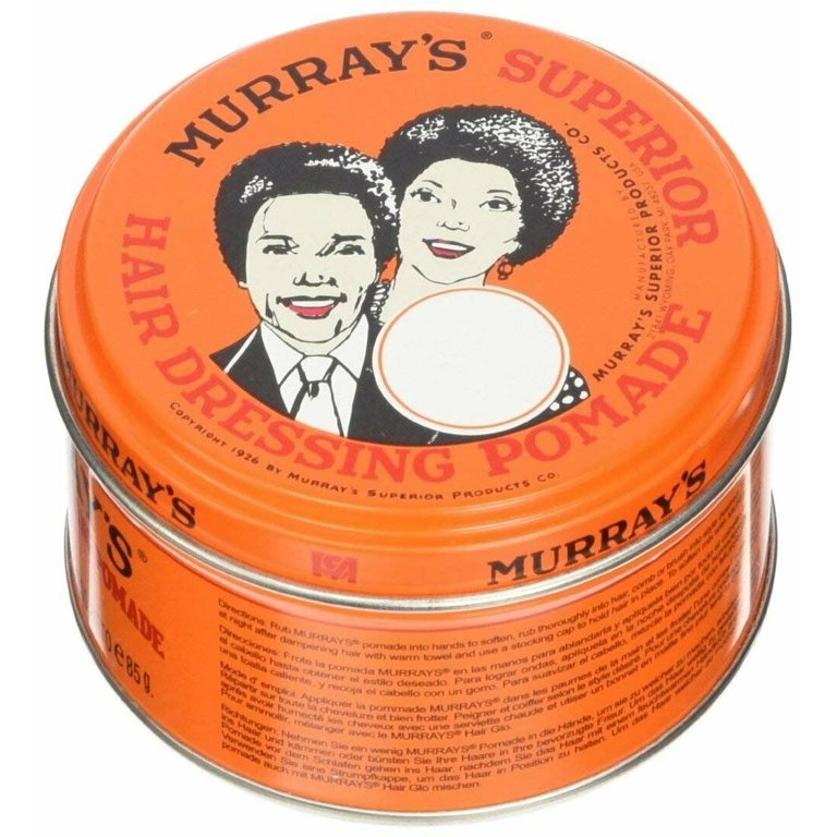 Murrays Superior Hair Pomade 3 Ounce (88ml) (2 Pack) - Walmart.com