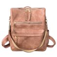 thumbnail image 1 of Mochila resistente al agua ligera de PU para hombres, mujeres, mochila universitaria, mochila de viaje, 1 of 6