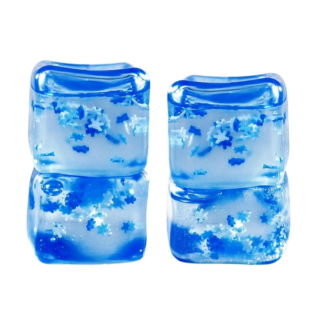 Kyusrd Jouets Économies Articles pour Enfants! Flocon de Neige Malt Pincement Amusant Libération Jouet Rebonds Lents Pincement