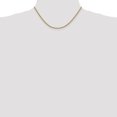 thumbnail image 2 of 14k Yellow Gold 16 Inch 2.5mm Rope Chain Necklace Pendant Charm, 2 of 9