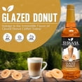 thumbnail image 3 of Syruvia Glazed Donut Pure Cane Syrup, 25.4 fl Oz With Pump, 3 of 6