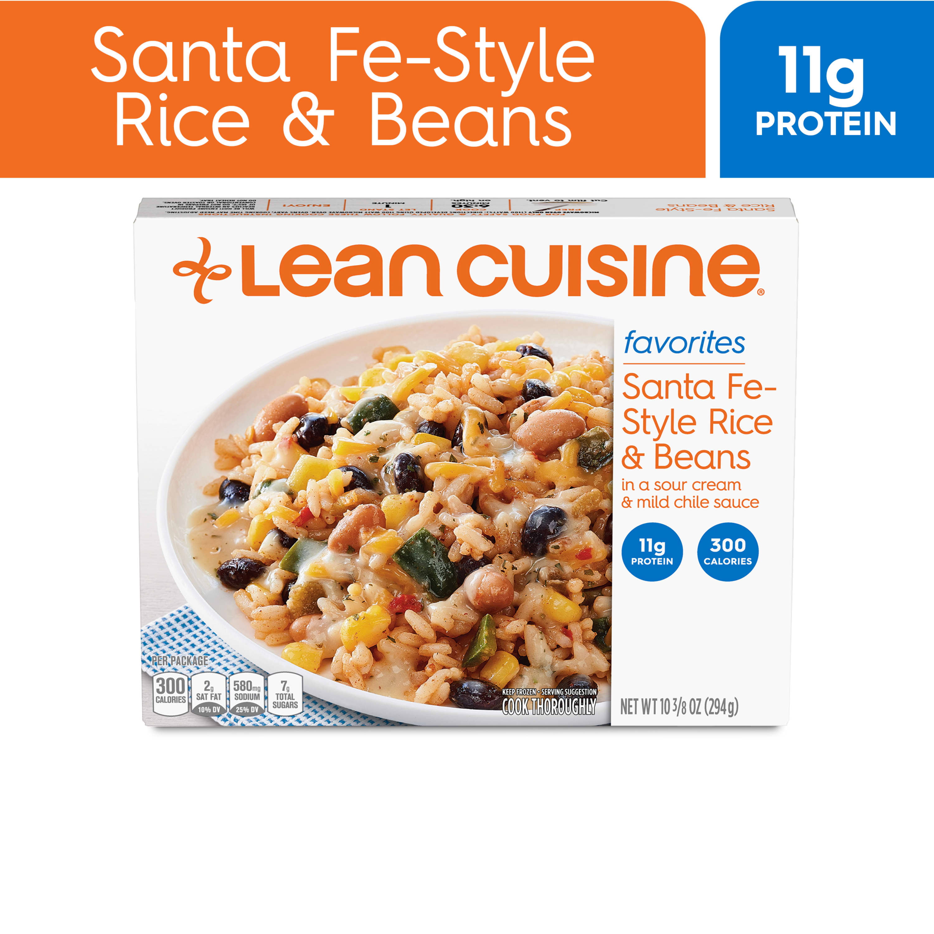 Lean Cuisine Favorites Santa Fe-Style Rice and Beans Meal, 10.375 oz  (Frozen)