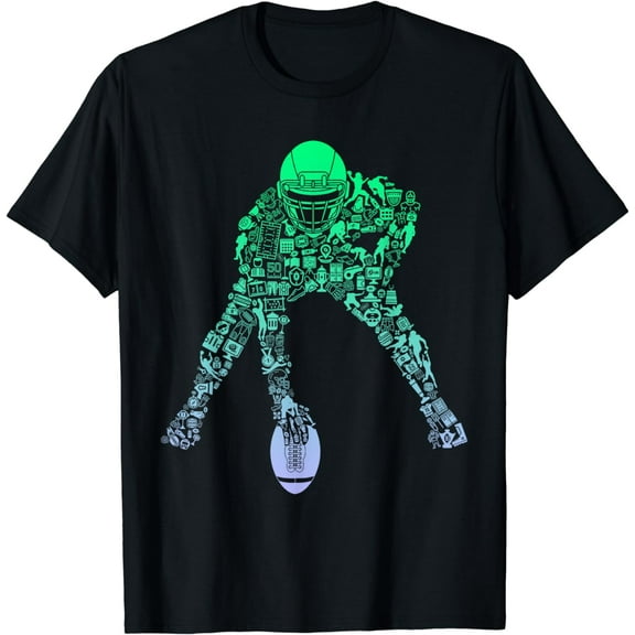Football Center Tshirt for Football Player | Boys Football T-Shirt