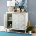 thumbnail image 3 of Powell Romona 3-Door Accent Cabinet, Antique White, 3 of 15