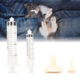 thumbnail image 4 of Alimentador de Medicina de Leche para Mascotas ANGGREK Jeringa de Tetina 10 Ml Y 30 Ml, 4 of 8
