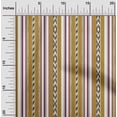thumbnail image 1 of oneOone Silk Tabby Fabric Stripe Ikat Print Fabric BTY 42 Inch Wide, 1 of 4