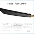 thumbnail image 5 of AI Translation Smart Glasses with 164+ Language, Bluetooth Glasses with Photochromic Lenses for Men&Woman, Ideal Gift for Office/Travel, 5 of 9