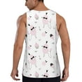 thumbnail image 2 of Sigee Cute Poodle Dog for Men's Workout Tank Top, Athletic Gym Sleeveless Shirt - Quick Dry, Lightweight, Breathable 4X-Large, 2 of 9