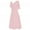 Pink, variant on Womens Wedding Guest Dresses Plus Size Formal Wedding Bridesmaid High-waist Party Ball Prom Gown Cocktail Dress