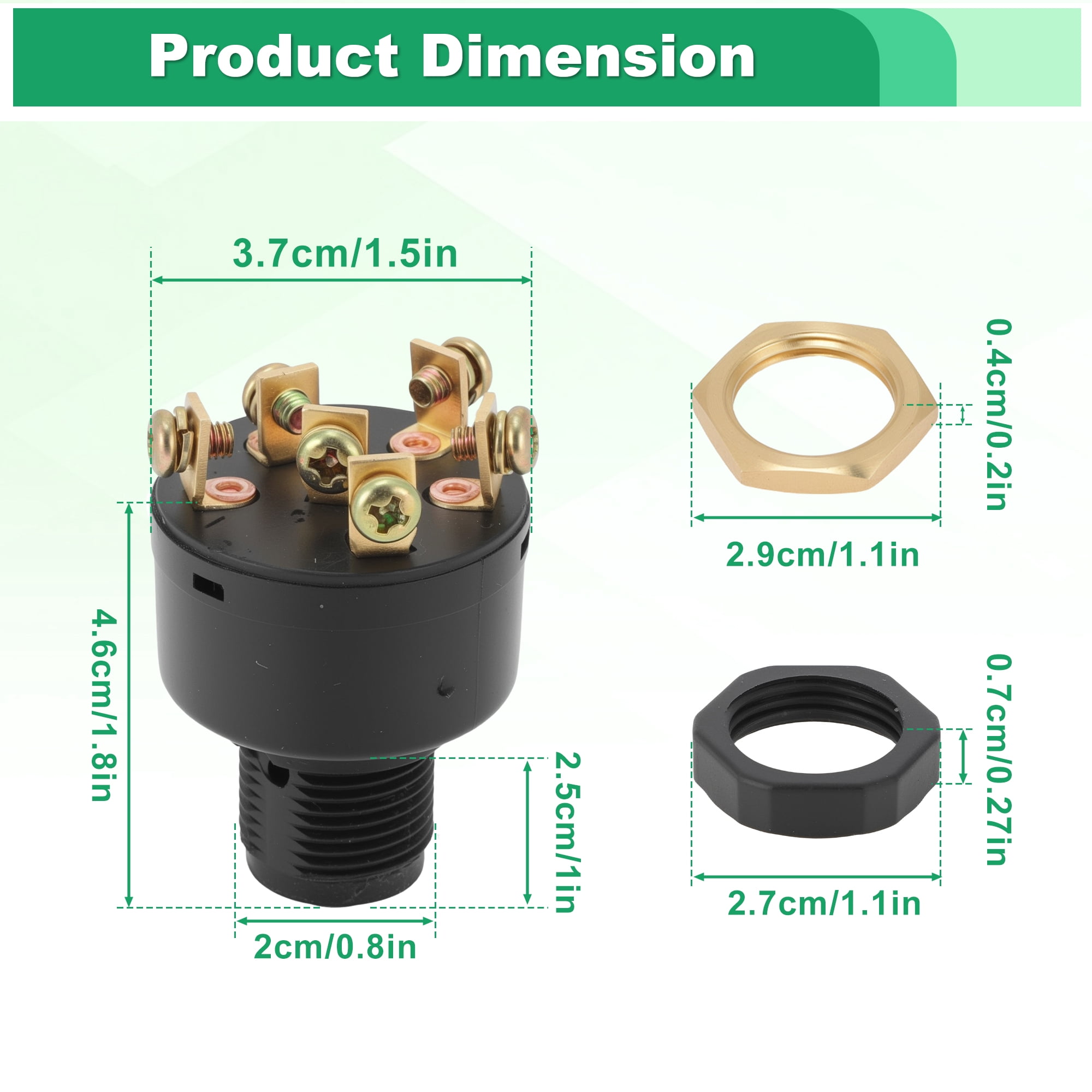 Unique Bargains Marine Ignition Switch with Keys Fit for Sierra MP41000 MP52000
