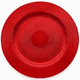 thumbnail image 5 of Juego de 6 Bajo Platos VITTORI Redondo de Vidrio Color Rojo, 5 of 5