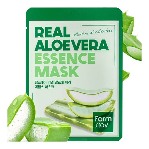 Mascarilla facial Farmstay extracto de aloe vera 1 pza