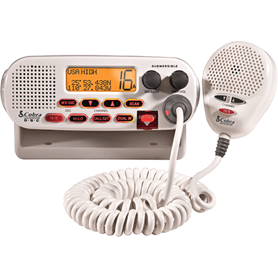 Cobra MR F45-D VHF, Basic, White