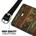 thumbnail image 3 of Hunting Dog Breeds Paw Prints Rectangle Leather Luggage Card Suitcase Carry-On ID Tag, 3 of 7