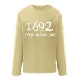 thumbnail image 4 of Dyegold Sweatshirts For Women Teen Girls Dressy Casual Pullover Tops Fall Sweater Football Sweatshirts For Women Business Casual Oversized ​Halloween ​Fall Clothes ​Get It Today, 4 of 5