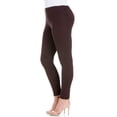 thumbnail image 2 of 24/7 Comfort Apparel Women's Stretch Ankle Length Legging, 2 of 4