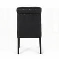 thumbnail image 4 of Modern Solid Wood Dining Chairs - 2-Pack with Rolltop (Set for Family Meals), 4 of 14