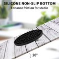 thumbnail image 4 of Posavasos de silicona para bebidas, soporte absorbente, juego de 6 posavasos negros, base antideslizante, posavasos flexibles reutilizables para proteger la mesa, posavasos resistente al calor, 4 of 7